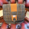 Harris Tweed Saddle Bag